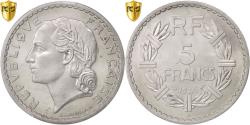 World Coins - Coin, France, Lavrillier, 5 Francs, 1946, Beaumont le Roger, PCGS, MS64,