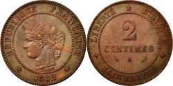 World Coins - Coin, France, Cérès, 2 Centimes, 1882, Paris, , Bronze, KM:827.1