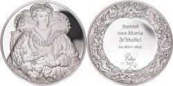 World Coins - France, Medal, Peinture, Rubens, Portrait de Marie de Médicis, 1980, Proof