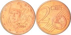 World Coins - France, 2 Euro Cent, 2004, Paris, , Copper Plated Steel, Gadoury:2