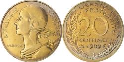 World Coins - Coin, France, Marianne, 20 Centimes, 1989, Paris, série FDC,