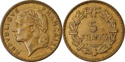 World Coins - Coin, France, Lavrillier, 5 Francs, 1940, , Aluminum-Bronze, KM:888a.1
