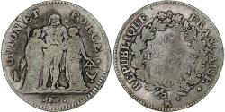 World Coins - France, 5 Francs, Union et Force, Bordeaux, Silver, , KM:639.5