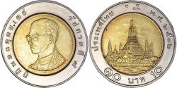 World Coins - Coin, Thailand, 10 Baht, 1993
