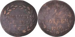 World Coins - Coin, Switzerland, 1/2 Batzen, 1799, Bern, , Billon, KM:A6
