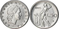 World Coins - Coin, Italy, 50 Lire, 1995, Rome, , Stainless Steel, KM:95.2