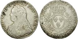World Coins - Coin, France, Louis XV, Écu aux branches d'olivier, Ecu, 1726, Dijon