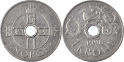 World Coins - Coin, Norway, Krone, 1998