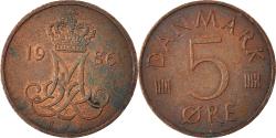 World Coins - Coin, Denmark, 5 Öre, 1986