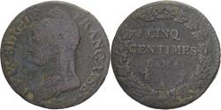 World Coins - Coin, France, Dupré, 5 Centimes, Paris, , Copper, Gadoury:126/126a