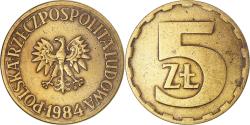 World Coins - Coin, Poland, 5 Zlotych, 1984
