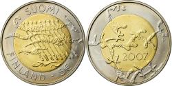World Coins - Finland, 5 Euro, 2007, , Bi-Metallic, KM:146