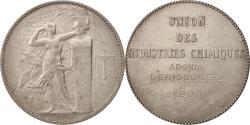 World Coins - France, Medal, Union des Industries Chimiques, Sciences & Technologies, 1961