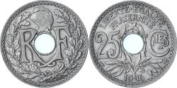 World Coins - France, Lindauer, 25 Centimes, 1916, Paris, Souligné, , Nickel