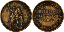 World Coins - France, Token, Exposition Universelle de Paris, Thiébaut et Fils, Arts &