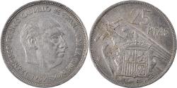 World Coins - Coin, Spain, 25 Pesetas, 1957 (74)