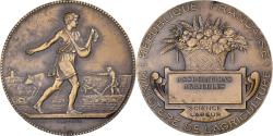 World Coins - France, Medal, Associations Agricoles, République française, Bronze, Lagrange