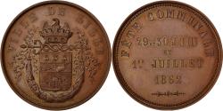 World Coins - France, Medal, Second French Empire, Politics, Society, War, 1862,