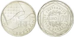 World Coins - France, 10 Euro, Bretagne, 2010, , Silver, KM:1648