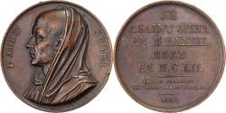 World Coins - France, Medal, L'Abbé Suger, Galerie Métallique, 1820, Bronze, Depaulis