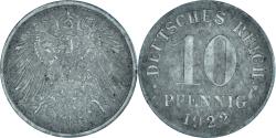 World Coins - Coin, GERMANY, WEIMAR REPUBLIC, 10 Pfennig, 1922