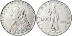 World Coins - Vatican, Paul VI, 100 Lire, 1963, Rome, Stainless Steel,