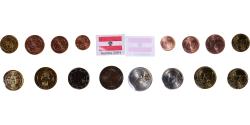 World Coins - Austria, Euro-Set, 2004,