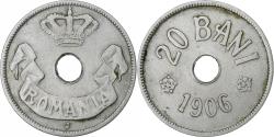 World Coins - Romania, Carol I, 20 Bani, 1906, Hamburg, Copper-nickel, , KM:33