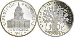 World Coins - Coin, France, Panthéon, 100 Francs, 1995, Paris, Proof, , Silver