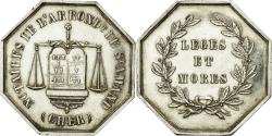 World Coins - France, Token, Notaires de l'Arrondissement Saint-Amand, Cher,