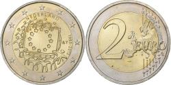 World Coins - Netherlands, 2 Euro, 2015, Bi-Metallic,