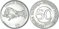 World Coins - Coin, Slovenia, 50 Tolarjev, 2003