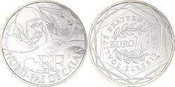 World Coins - France, 10 Euro, 2012, Paris, Nord-Pas De Calais, , Silver, Gadoury:EU514