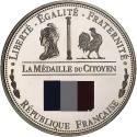 World Coins - France, Medal, La médaille du citoyen, History, , Nickel