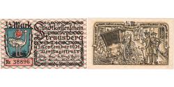 World Coins - Germany, Strausberg, 1/2 Mark, 1921-09-01, UNC(63)