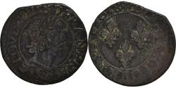 World Coins - Coin, France, Louis XIII, Double Tournois, 1638, Tours, , Copper