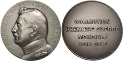 World Coins - France, Medal, Maréchal Franchet d'Esperey, History, , Silvered bronze