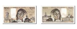 World Coins - Banknote, France, 500 Francs, 500 F 1968-1993 ''Pascal'', 1976, 1976-11-04