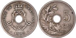 World Coins - Coin, Belgium, 5 Centimes, 1905