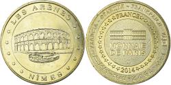 World Coins - France, Token, Touristic token, Nimes - Les Arènes n°2, Arts & Culture, 2014