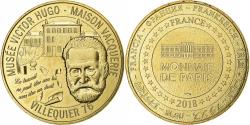 World Coins - France, Token, VILLEQUIER - Musée Victor Hugo (Maison Vacquerie), 2018