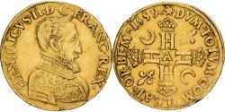 World Coins - France, Henri II, Double Henri d'or, 1559, Paris, Gold, , Gadoury:394B