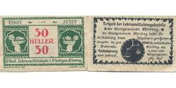 World Coins - Banknote, Austria, Jetzt, 50 Heller, personnage, 1920 UNC(63) Mehl:FS 152I