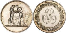 World Coins - France, Medal, Wedding, 1817, Silver, Andrieu/Denon, EF(40-45)