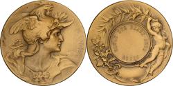 World Coins - France, Medal, Ecole des Beaux Arts de Rouen, Bronze, Bottée,