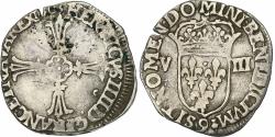 World Coins - France, Henri IV, 1/8 Ecu, 1603, Rennes, Silver, , Sombart:4688