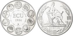 World Coins - France, Medal, Ecu Europa, Seated Europa, 1984, MDP, Copper-nickel, Rodier