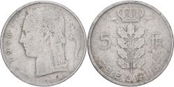 World Coins - Belgium, 5 Francs, 5 Frank, 1948, Copper-nickel, , KM:135.1