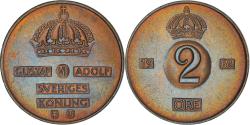 World Coins - Coin, Sweden, Gustaf VI, 2 Öre, 1962, , Bronze, KM:821
