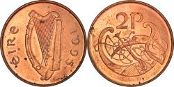 World Coins - Coin, IRELAND REPUBLIC, 2 Pence, 1995, , Copper Plated Steel, KM:21a